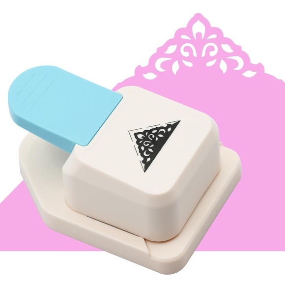 Other - Corner Paper Punch Triangle Lace Pattern Scrapbooking Craft Punch Making Tool